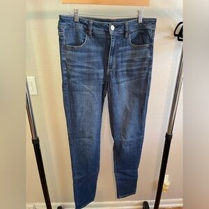 American Eagle regular Wash High Rise Jean Jegging size 12 long